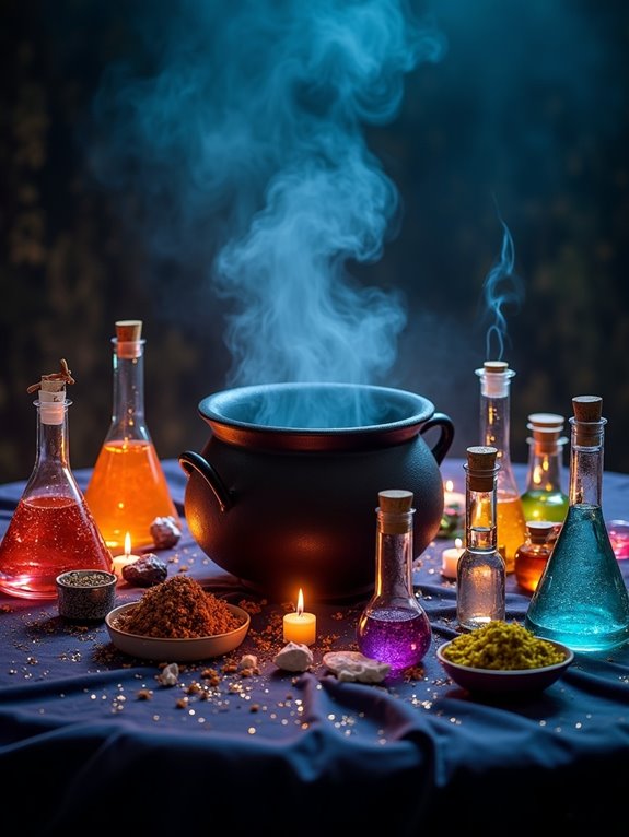 enchanting potion mixing experience