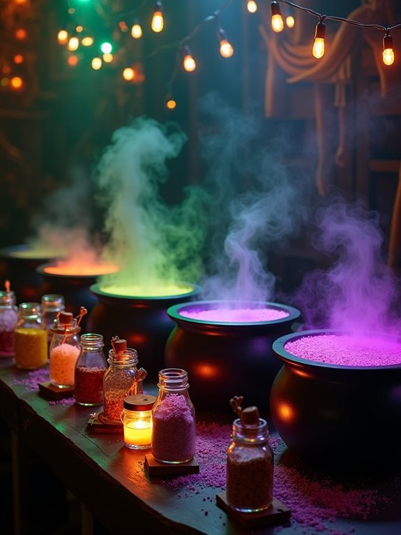 enchanting potion presentation station