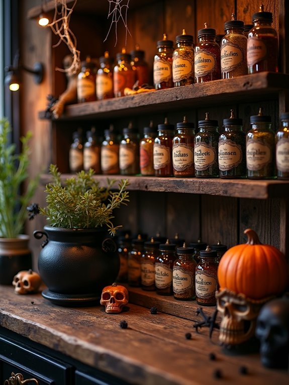 enchanting potion spice organization