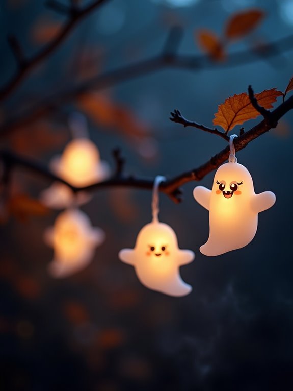 enchanting spooky ghost lights