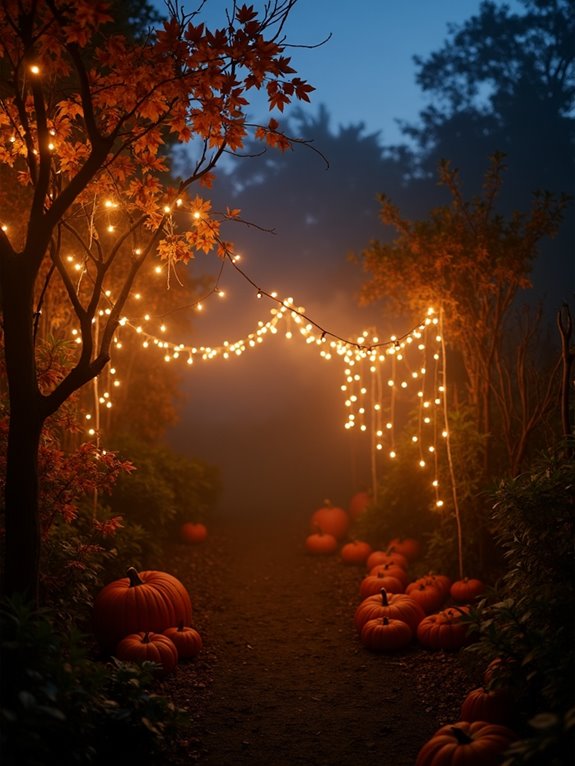enchanting twilight ambiance lights