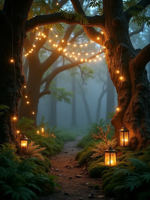 enchanting twinkling string lights