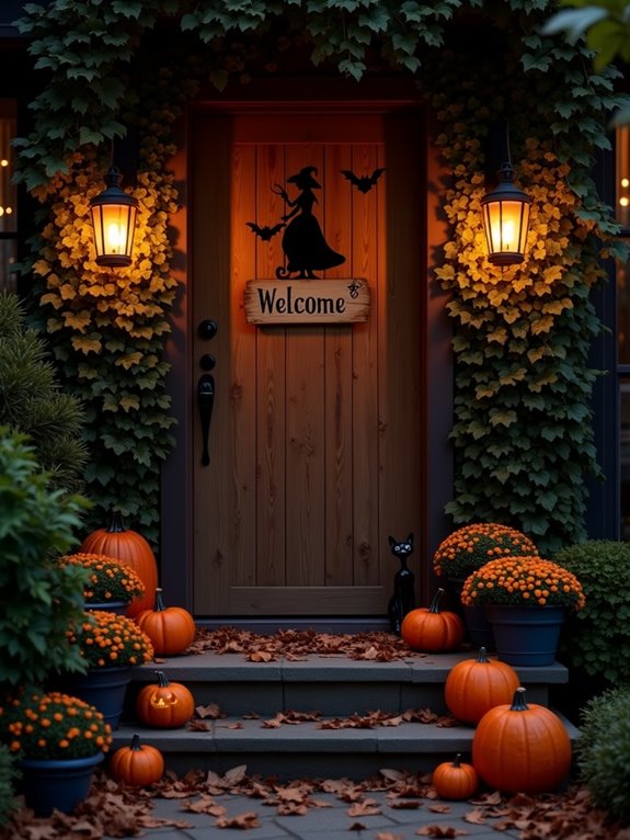 enchanting witchy welcome signs