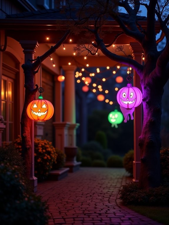 enhance halloween with led