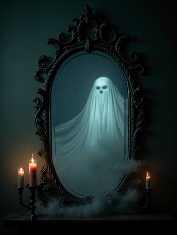 ethereal ghostly wall decor