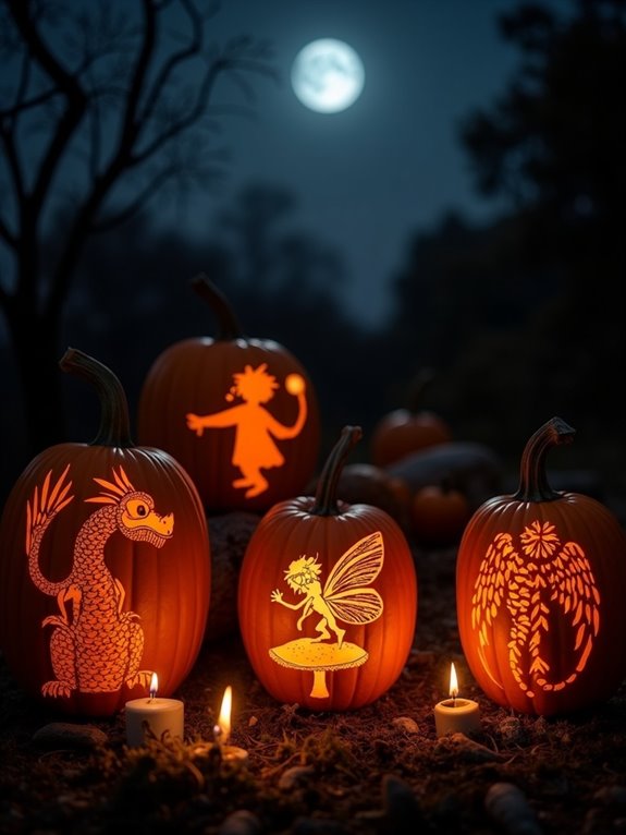 fantasy pumpkin carving adventure