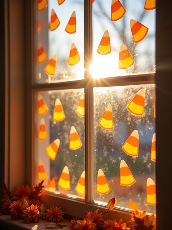 festive fall candy decorations