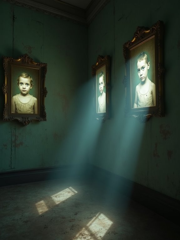 ghostly children at play