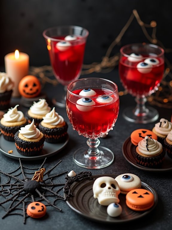 ghoulish drink station creations