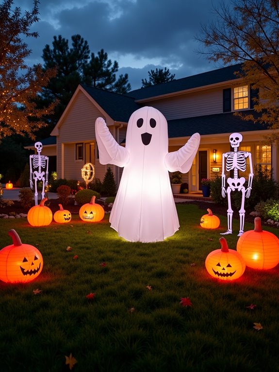 giant inflatable ghost decoration
