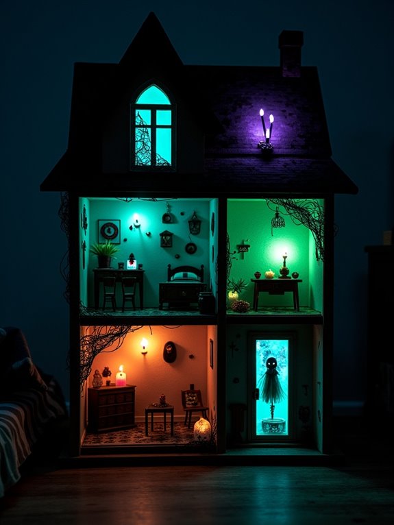 glow in the dark ghost decor