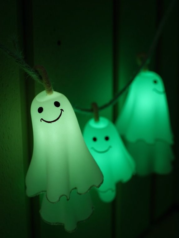 glow in the dark halloween decorations