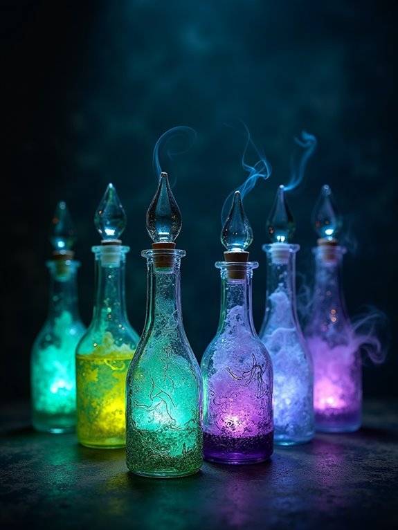 glow in the dark halloween potions