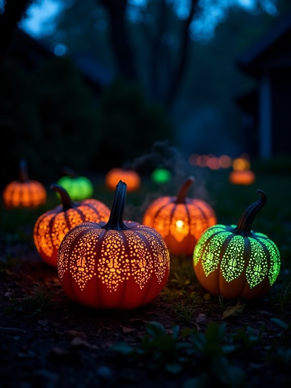 glow paint layering techniques