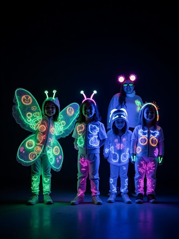 glow stick halloween costumes