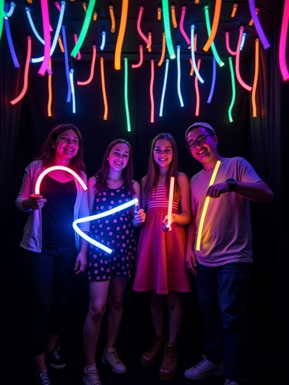 glow stick photo props