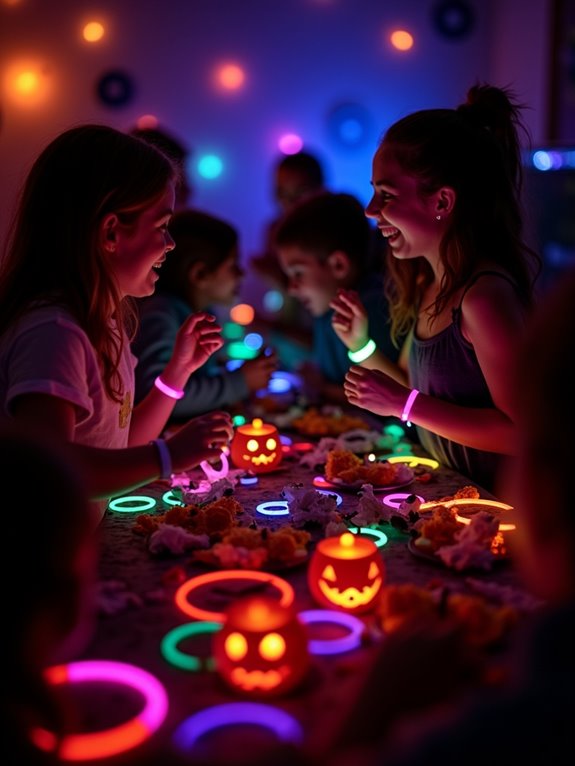 glow sticks bright fun