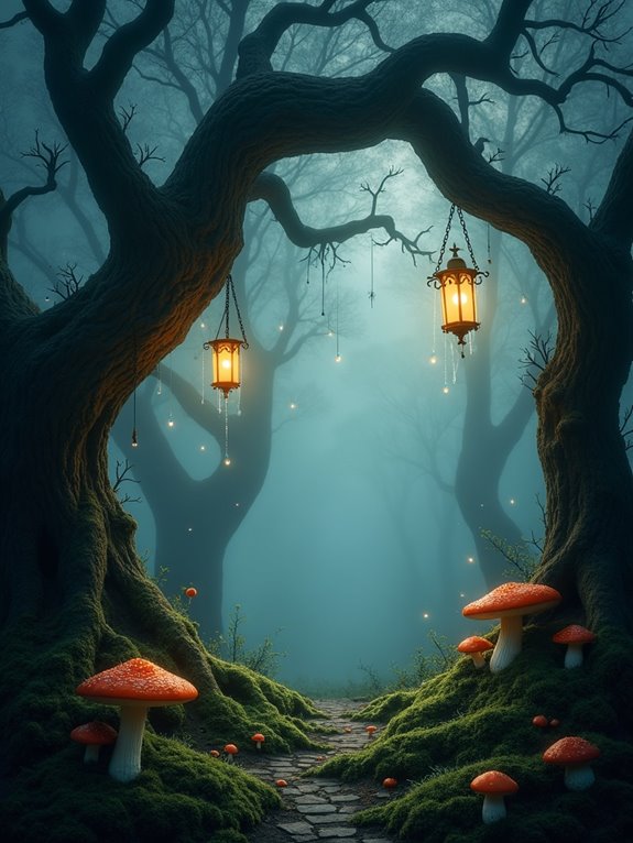 gnarled branches create enchantment