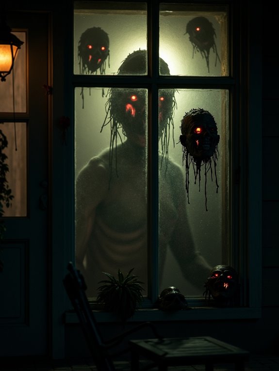gory monster masks required