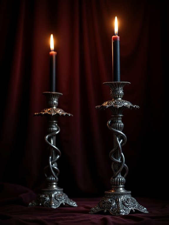 gothic antique silver elegance