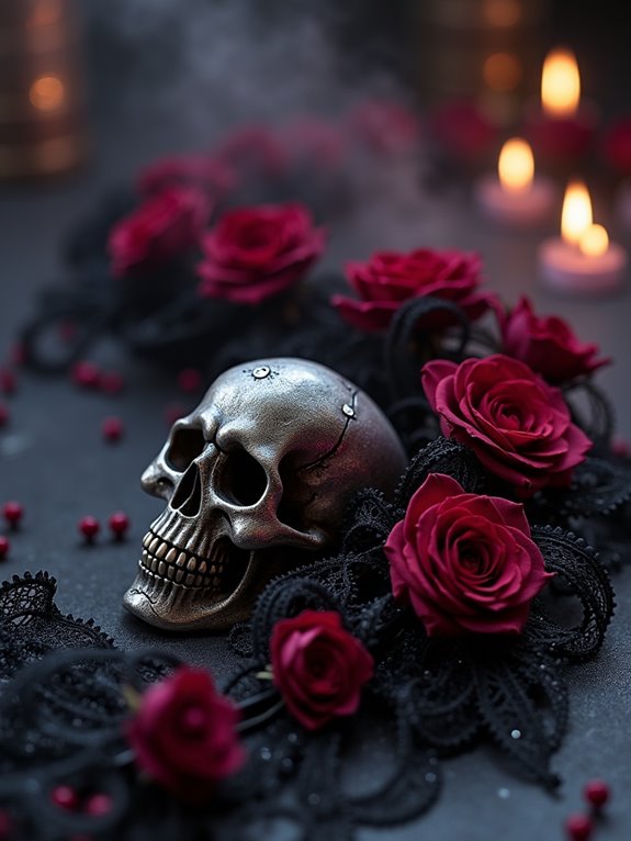 gothic elegance meets macabre