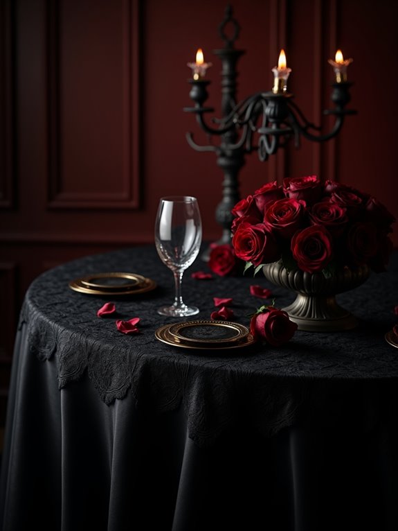 gothic glamour dining experience