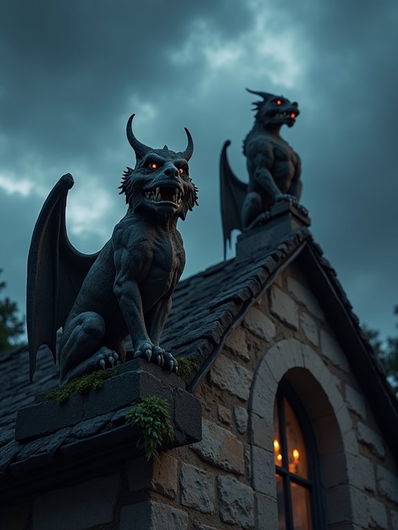 gothic sentinel guarding mysteries