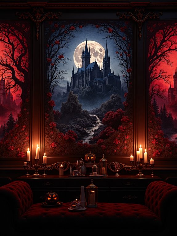 gothic tapestry home d cor