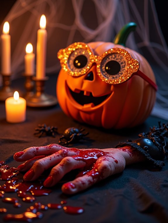 halloween costume blood effects