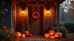 halloween entryway decor ideas