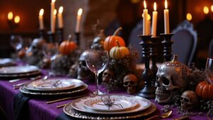 halloween table decor inspiration