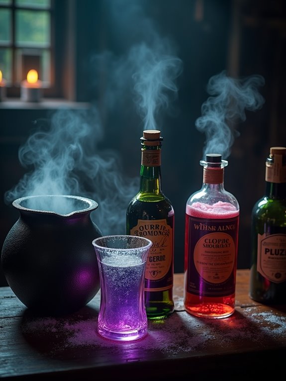 haunted cocktails with enchantment