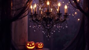 haunted elegance chandelier ideas