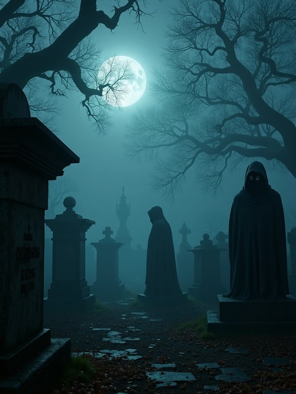 haunted statues tracking movements