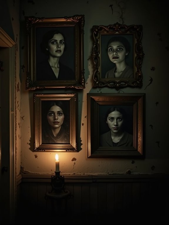 haunting ancestral gaze lingers