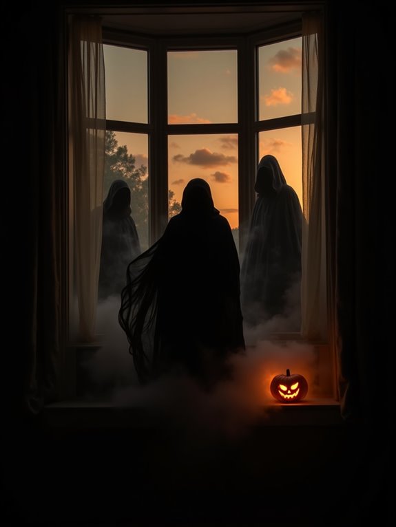 haunting halloween grim reapers