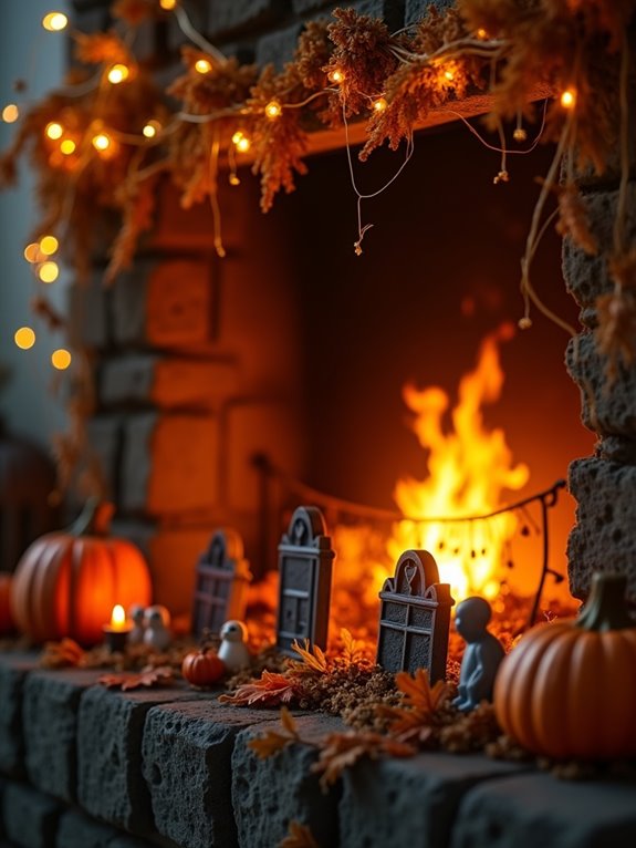 haunting miniature graveyard decor