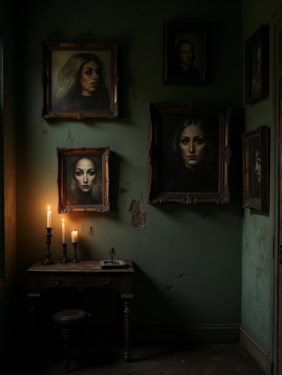 haunting portrait evokes despair