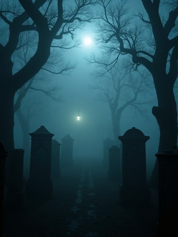 haunting shadows amplify eeriness