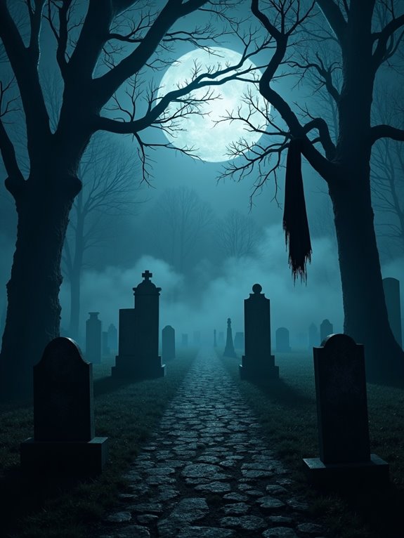 haunting whispers in darkness