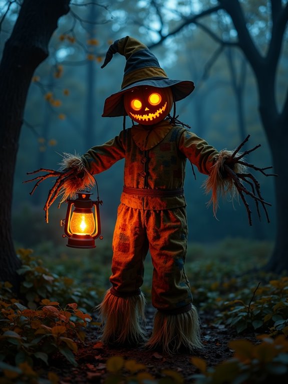 interactive scarecrow garden games