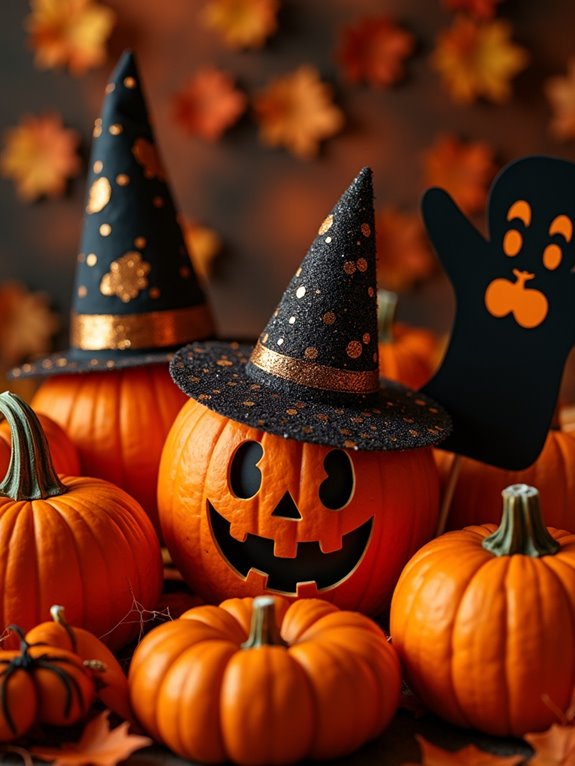 joyful pumpkin photo props