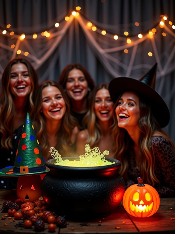 magical cauldron photo booth