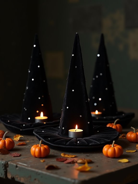 magical halloween ambiance created