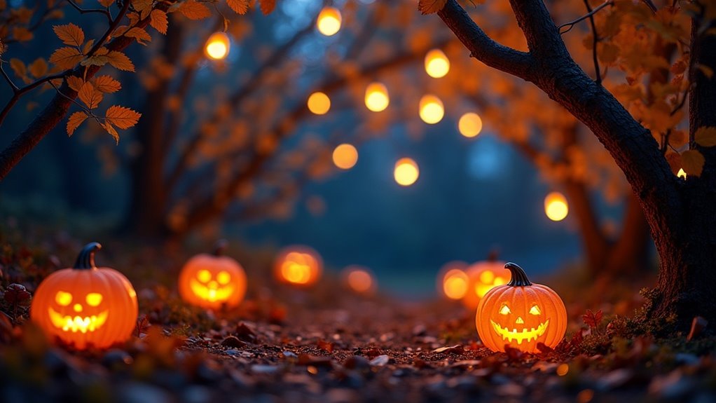 magical halloween fairy lights