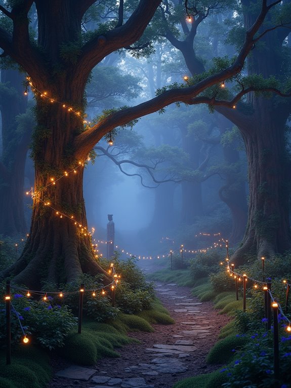 magical halloween fairy lights