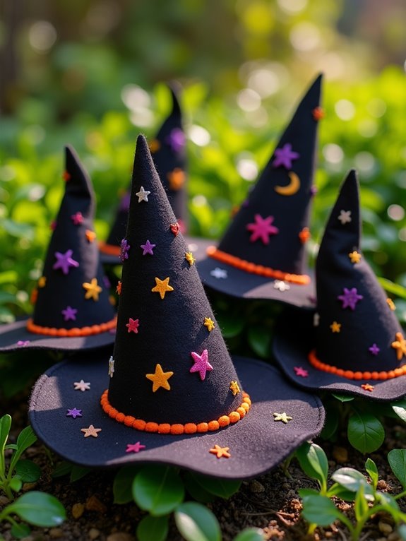 magical halloween planter decor