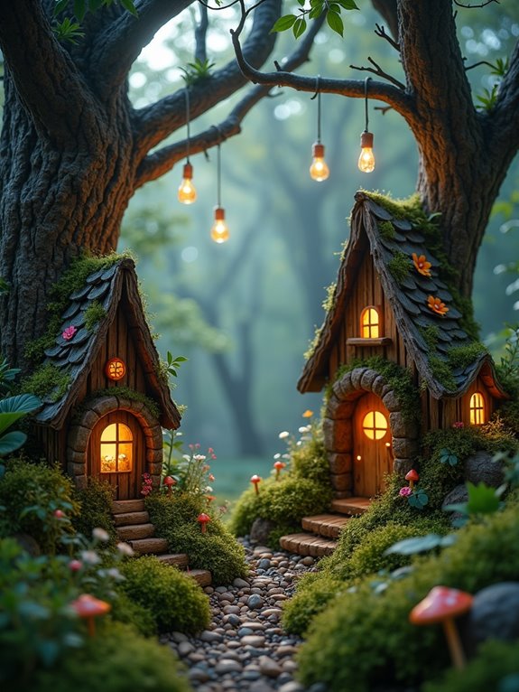 magical miniature fairy houses