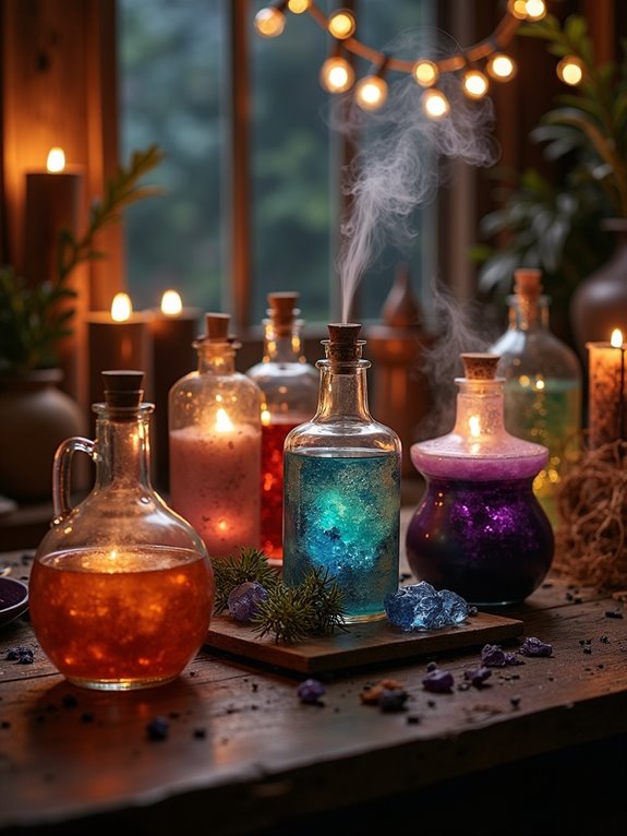 magical potion mixing night