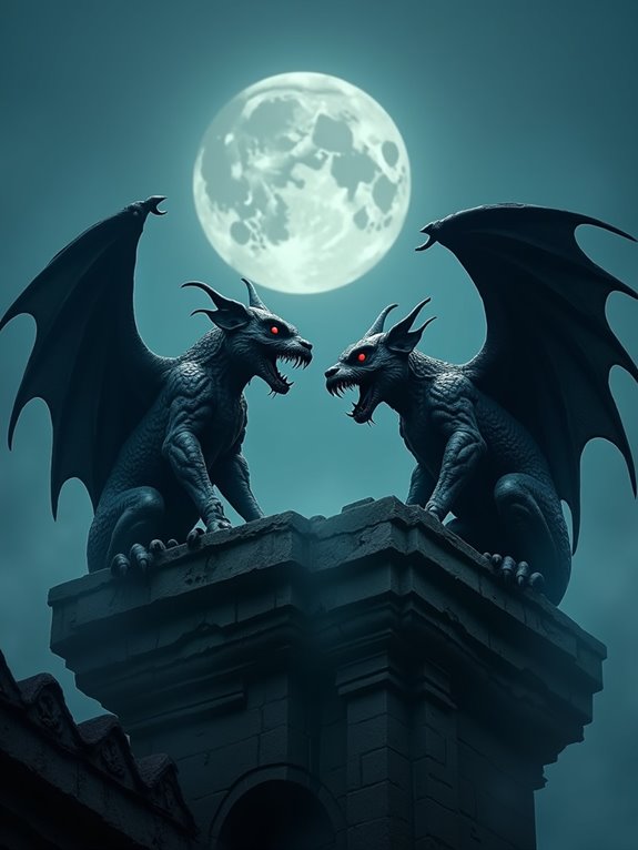 majestic mythological guardian serpent